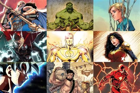 most powerful superhero dc and marvel|most powerful dc superheroes ranked.